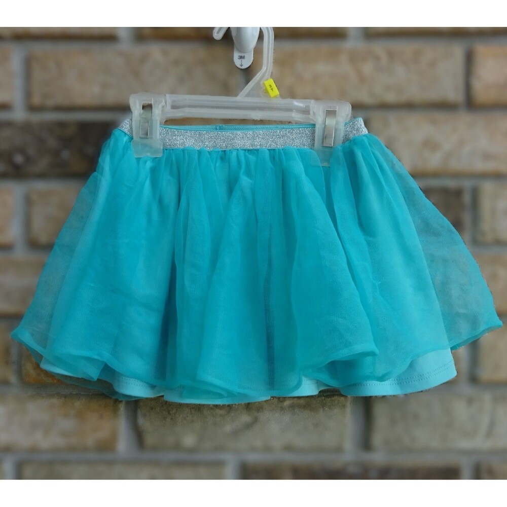 Peppa Pig Blue Tulle Tutu Skirt Girls Size 4T Sparkle Party Dress Up